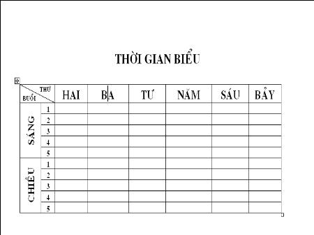 Bài giảng Tin học 10 - Tiết 53: Tạo và làm việc với bảng