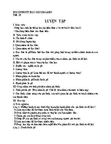 Tài liệu Hướng dẫn tự học môn Giáo dục công dân Lớp 10 (Lần 5)