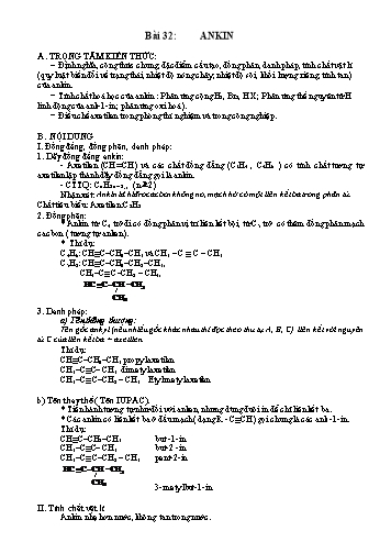 Tài liệu Ôn tập kiến thức Hóa học 11